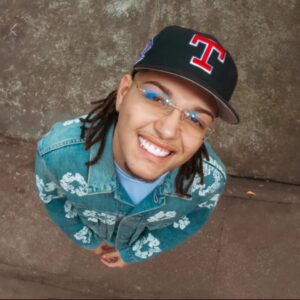 Foto do rapper/trapper Tchelo Rodrigues