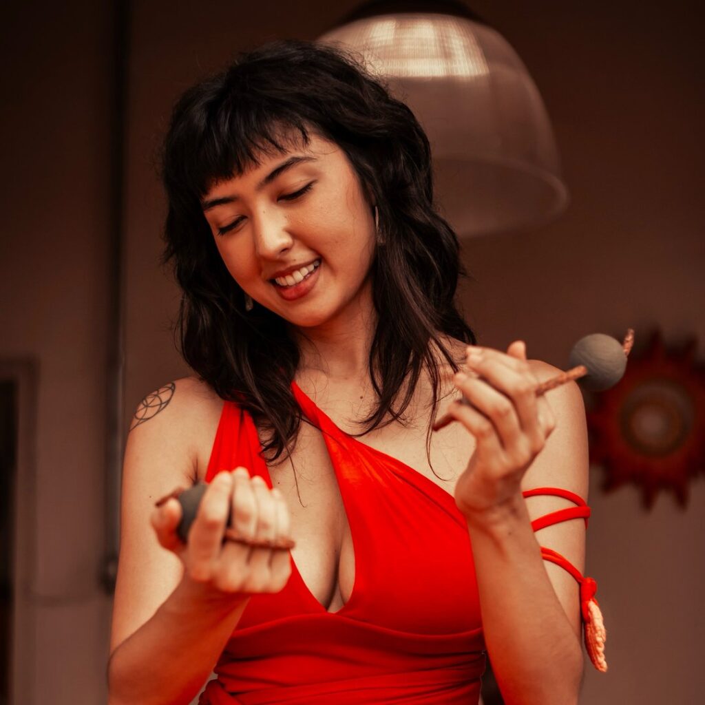 Foto da cantora Mari Merenda