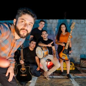 Foto da banda Calango Band