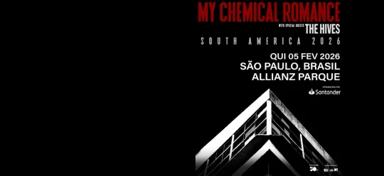 My Chemical Romance – South America Tour – Brasil 2026
