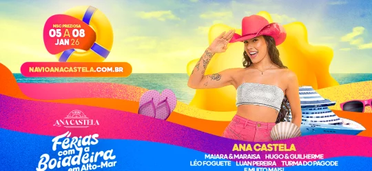 Navio Ana Castela 2026