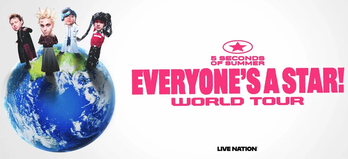 5 Seconds of Summer – Everyone’s a Star World Tour – Brasil 2026
