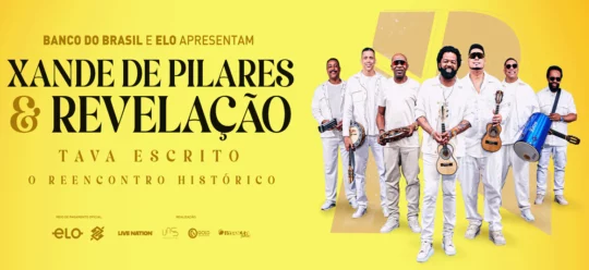 Xande de Pilares & Grupo Revelação: Turnê Tava Escrito 2026