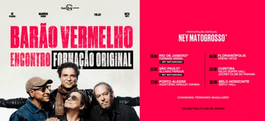 Barão Vermelho: Encontro – Turnê 2026
